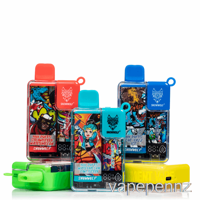 Snowwolf Easy Smart EA9000 Disposable Clear VAPE NZ